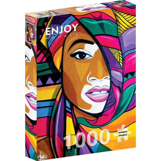 Puzzle Enjoy Bonito Africano de 1000 Peças
