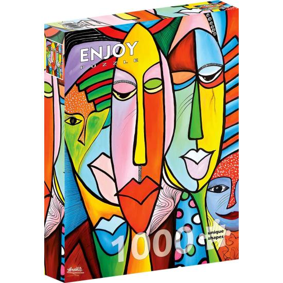 Puzzle Enjoy Africano de 1000 Peças