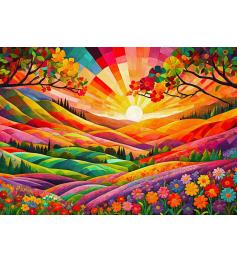 Puzzle Enjoy Amanhecer Na Utopia de 1000 peças