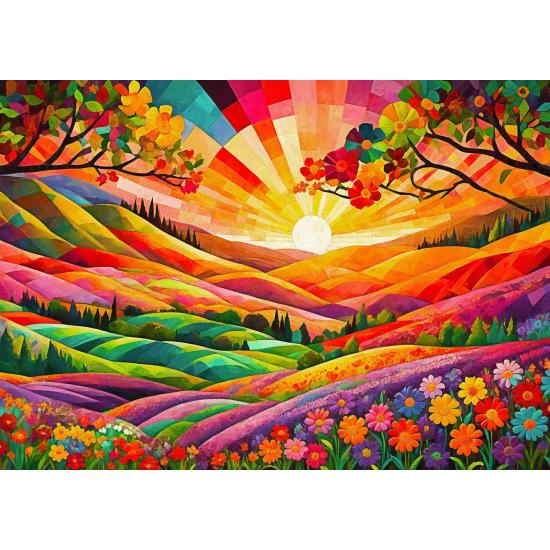 Puzzle Enjoy Amanhecer Na Utopia de 1000 peças