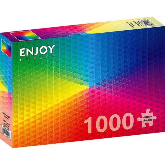 Puzzle Enjoy Arco-íris Caleidoscópico de 1000 Peças