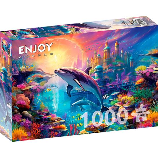 Puzzle Enjoy Atlantis de 1000 peças Puzzle Enjoy Atlantis de 1000 peças