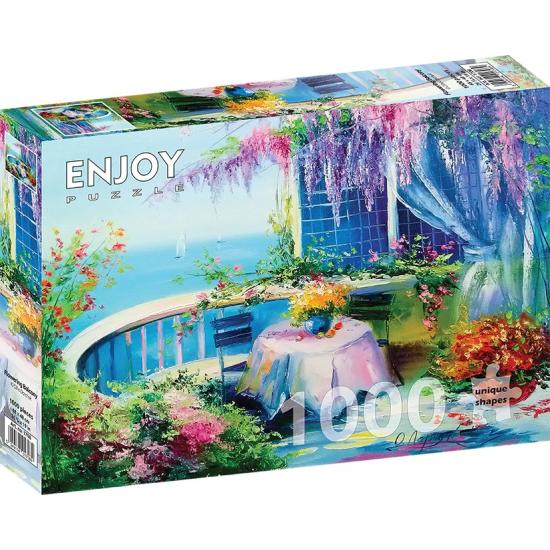 Puzzle Enjoy Varanda Florida  1000 Peças