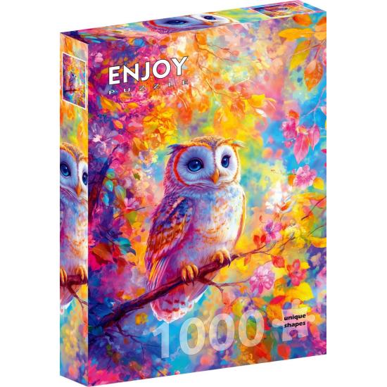 Puzzle Enjoy Coruja Pastel de 1000 peças