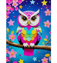 Puzzle Enjoy Coruja Estrelada de 1000 peças