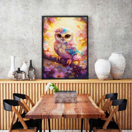 Puzzle Enjoy Coruja Fofa de 1000 peças