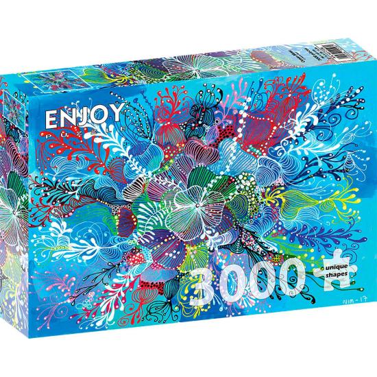 Puzzle Enjoy Azul do Oceano de 3000 peças