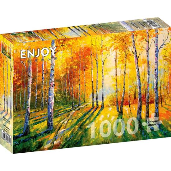 Puzzle Enjoy Bosque de Bétulas de 1000 Peças