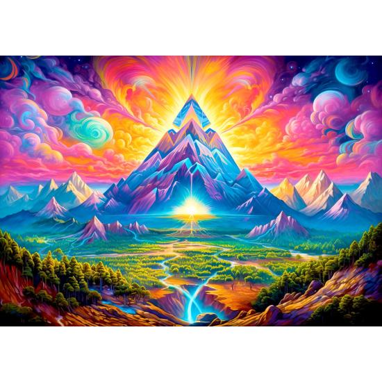 Puzzle Enjoy Floresta Pirâmides de 1000 peças Puzzle Enjoy Floresta Pirâmides de 1000 peças