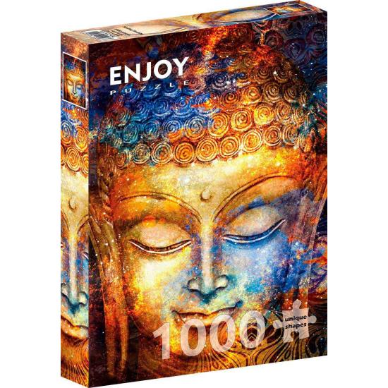 Puzzle Enjoy de 1000 peças do Buda Rindo Puzzle Enjoy de 1000 peças do Buda Rindo