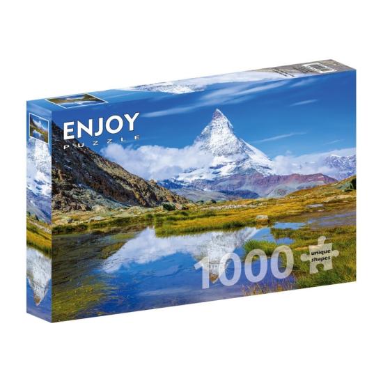 Puzzle Enjoy Reflexo Do Pico Matterhorn de 1000 peças