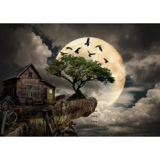 Puzzle Enjoy Cabana de Toras no Penhasco 1000 Peças Puzzle Enjoy Cabana de Toras no Penhasco 1000 Peças