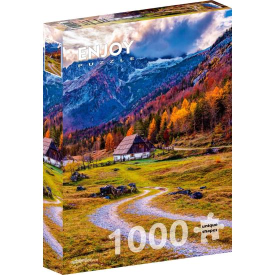Puzzle Enjoy Cabine nas Montanhas de 1000 Pzs Puzzle Enjoy Cabine nas Montanhas de 1000 Pzs