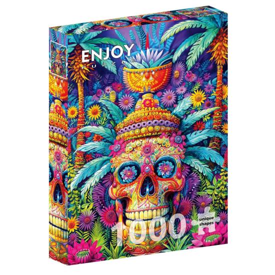 Puzzle Enjoy Crânio da Selva de 1000 peças