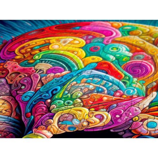 Puzzle Enjoy Crânio Peculiar de 1000 peças