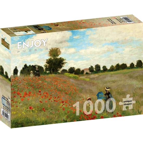 Puzzle Enjoy Campo de Papoilas de 1000 Peças