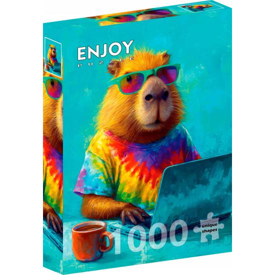 Puzzle Enjoy Capivara Legal de 1000 peças