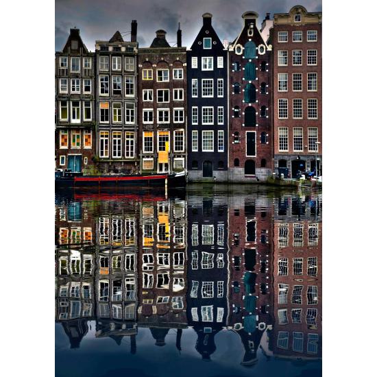 Puzzle Enjoy Casas em Amsterdã de 1000 Peças