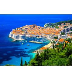 Puzzle Enjoy Cidade Velha de Dubrovnik Croacia de 1000 Peças
