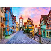 Puzzle Enjoy Cidade Velha de Rotemburgo Alemanha de 1000 Peças