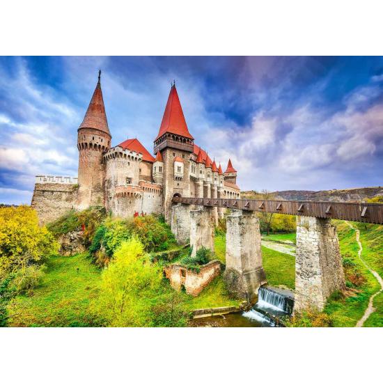 Puzzle Enjoy do Castelo de Corvin em Hunedoara, Romêni