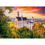 Puzzle Enjoy do Castelo de Neuschwanstein no outono de