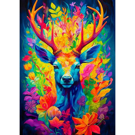 Puzzle Enjoy Veado Coroado de 1000 peças