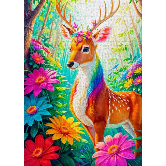 Puzzle Enjoy Cervo Mágico de 1000 peças