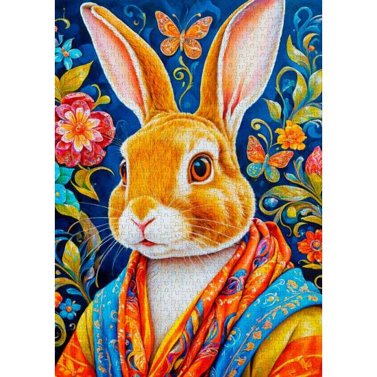 Puzzle Enjoy Coelho Legal de 1000 peças Puzzle Enjoy Coelho Legal de 1000 peças