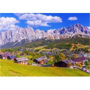 Puzzle Enjoy Cortina D'Ampezzo, Itália de 1000 peças