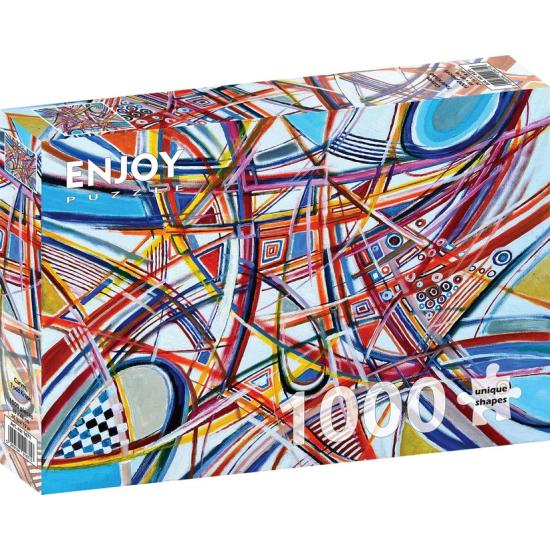 Puzzle Enjoy Curvas de 1000 Peças