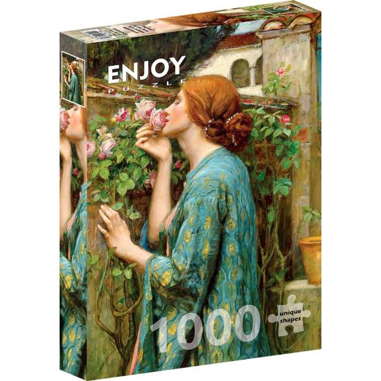 Puzzle Enjoy The Soul of the Rose 1000 peças