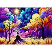 Puzzle Enjoy O Caminho Da Bruxa de 1000 peças