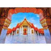 Puzzle Enjoy O Templo De Mármore, Bangkok de 1000 peças