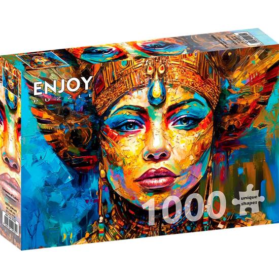 Puzzle Enjoy Imperatriz De Cores de 1000 peças