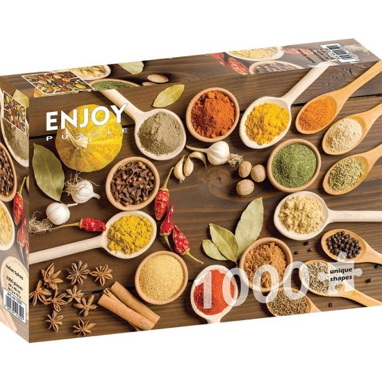 Puzzle Enjoy de especiarias indianas 1000 peças