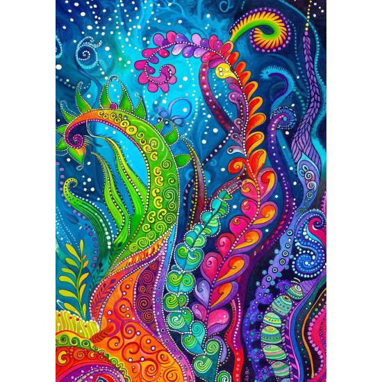Puzzle Enjoy Espirais Vívidas de 1000 peças