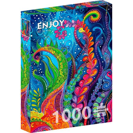 Puzzle Enjoy Espirais Vívidas de 1000 peças