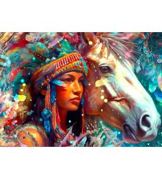 Puzzle Enjoy Espírito Selvagem de 1000 Peças
