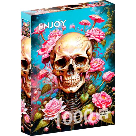 Puzzle Enjoy Esqueleto De Jardim de 1000 peças