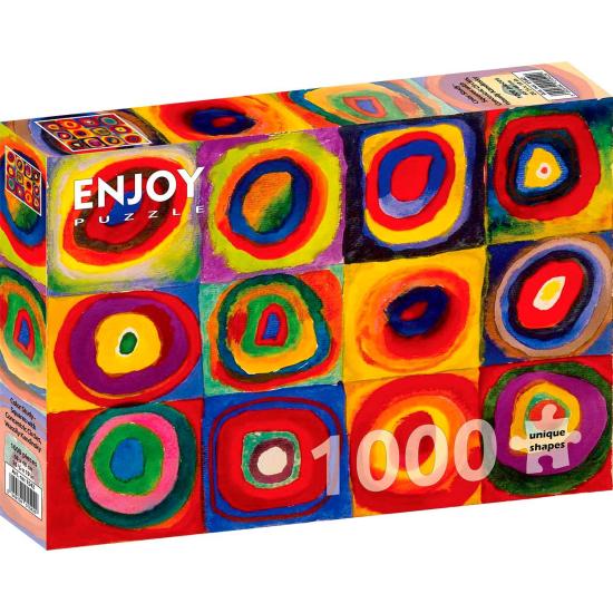 Puzzle Enjoy Estudo de Cores de 1000 Pzs