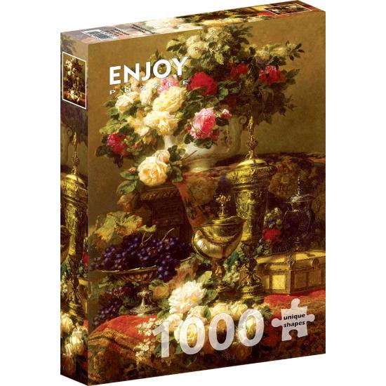 Puzzle Enjoy de flores e frutas de 1000 peças