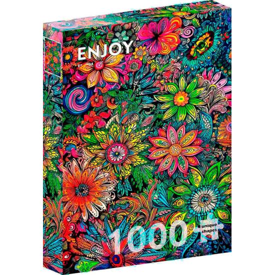 Puzzle Enjoy Flower Power de 1000 peças