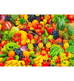 Puzzle Enjoy de frutas e legumes de 1000 peças