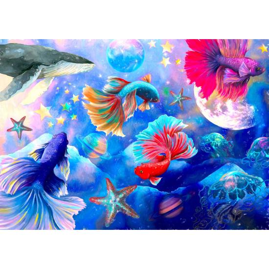 Puzzle Enjoy Galáxia do Mar Profundo de 1000 Peças Puzzle Enjoy Galáxia do Mar Profundo de 1000 Peças