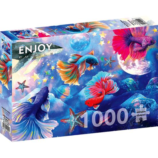 Puzzle Enjoy Galáxia do Mar Profundo de 1000 Peças Puzzle Enjoy Galáxia do Mar Profundo de 1000 Peças