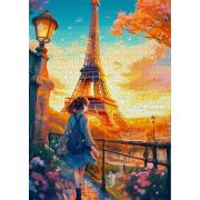 Puzzle Enjoy Desejo De Viajar Por Paris de 1000 peças