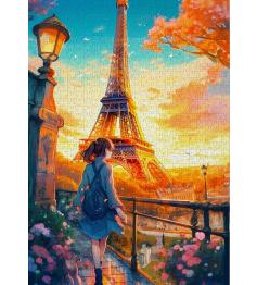 Puzzle Enjoy Desejo De Viajar Por Paris de 1000 peças