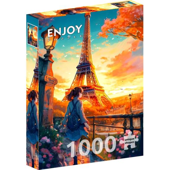 Puzzle Enjoy Desejo De Viajar Por Paris de 1000 peças