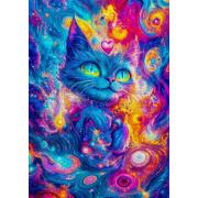 Puzzle Enjoy Gato Cósmico de 1000 peças